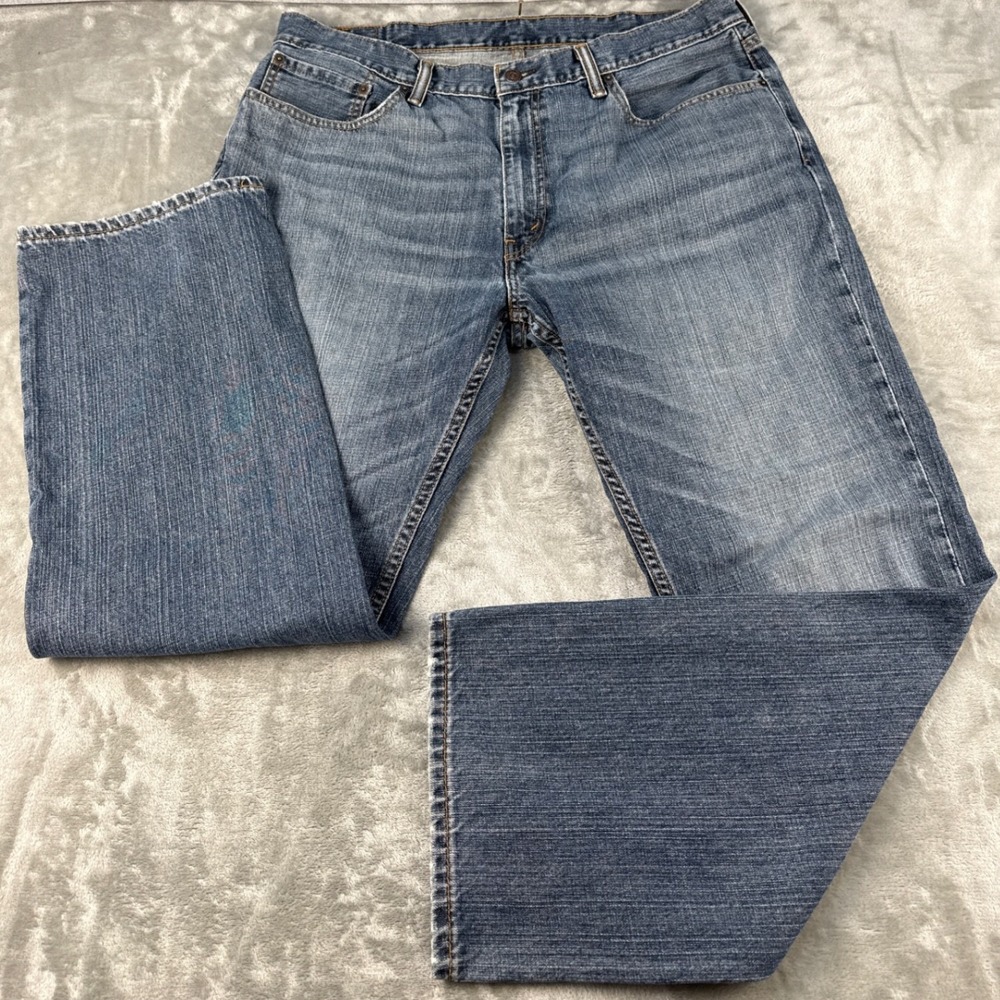 Levi's Jeans Mens 38x32 559 Relaxed Straight Blue Medium Wash Denim EUC